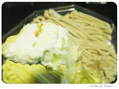 20080615-ファミマのジャンボモンブラン、ひとりで全部食べた。