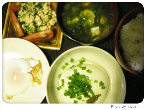 20080627-16　無農薬野菜のミレーの野菜が到着。その日の夕食、出たゴミの話２