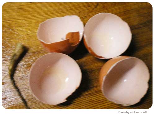 20080701-2 子どもが風邪をひいたので、お粥のようなものを作った。(5日目)