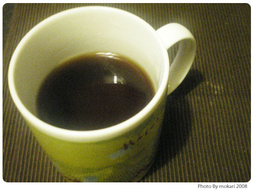 20081116-5　ノンカフェインたんぽぽコーヒーぽぽたんを飲む（ティ―ライフ）