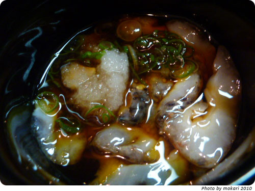 20100111-8　京都「とみ寿司」で、食べたもの！