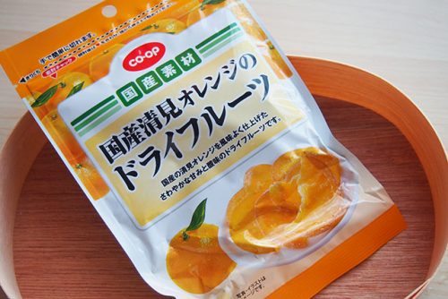 国産清見オレンジのドライフルーツ