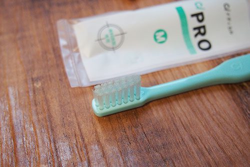 新しい歯ブラシ